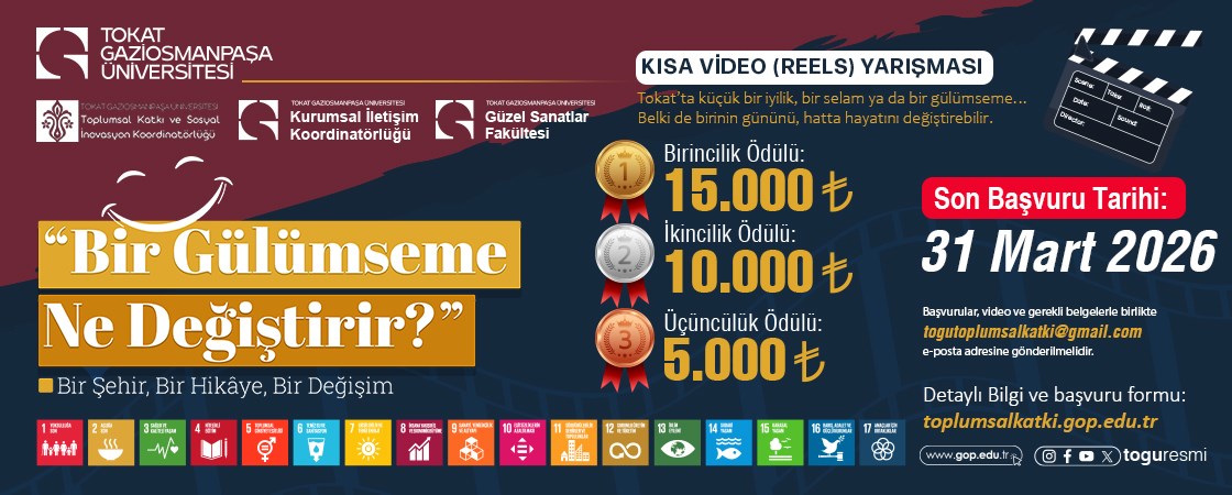 “What Can a Smile Change?” Short Video (Reels) Contest is now open.